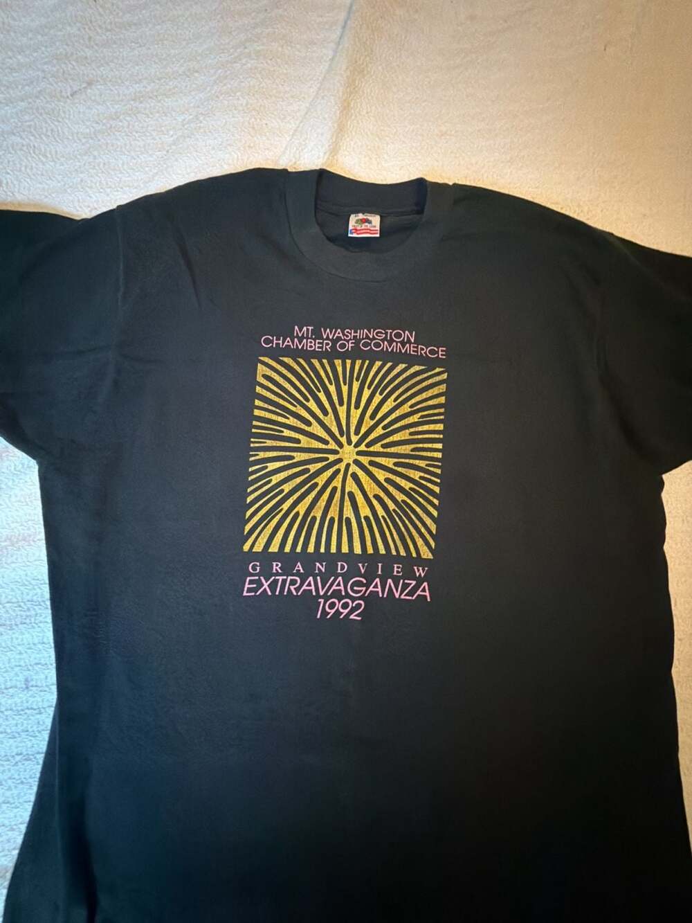 Vintage 1992 Mt. Washington Chamber of Commerce Grandview Extravaganza T-Shirt X